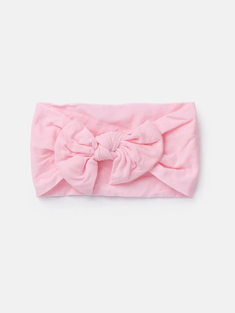 Baby Girl Bow Knot Hairband - Pink Tones