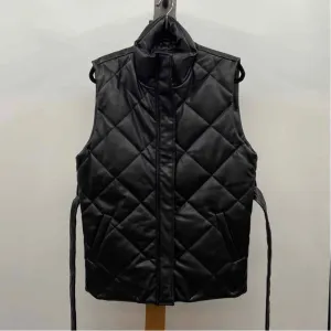 BLANKNYC Women's Size S Black Quilted Vest