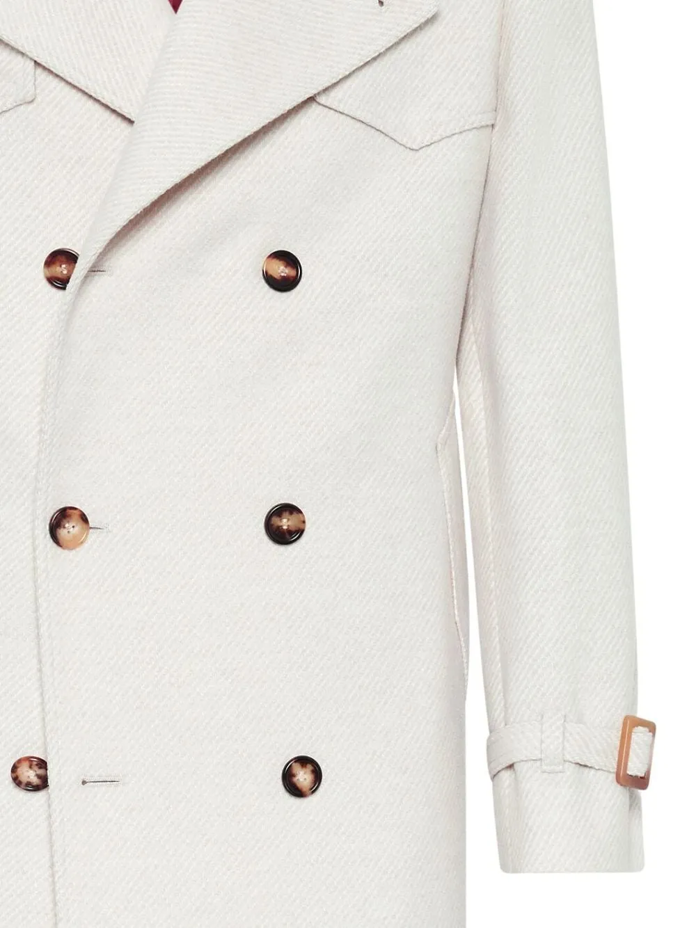 Brunello Cucinelli Coats Cream