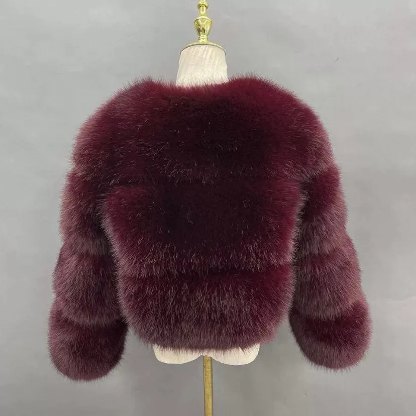 Bubble Faux Fur Jacket