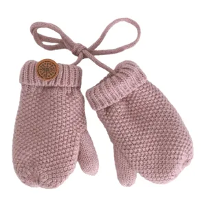 Calikids Cashmere-Feel Knit Winter Mittens