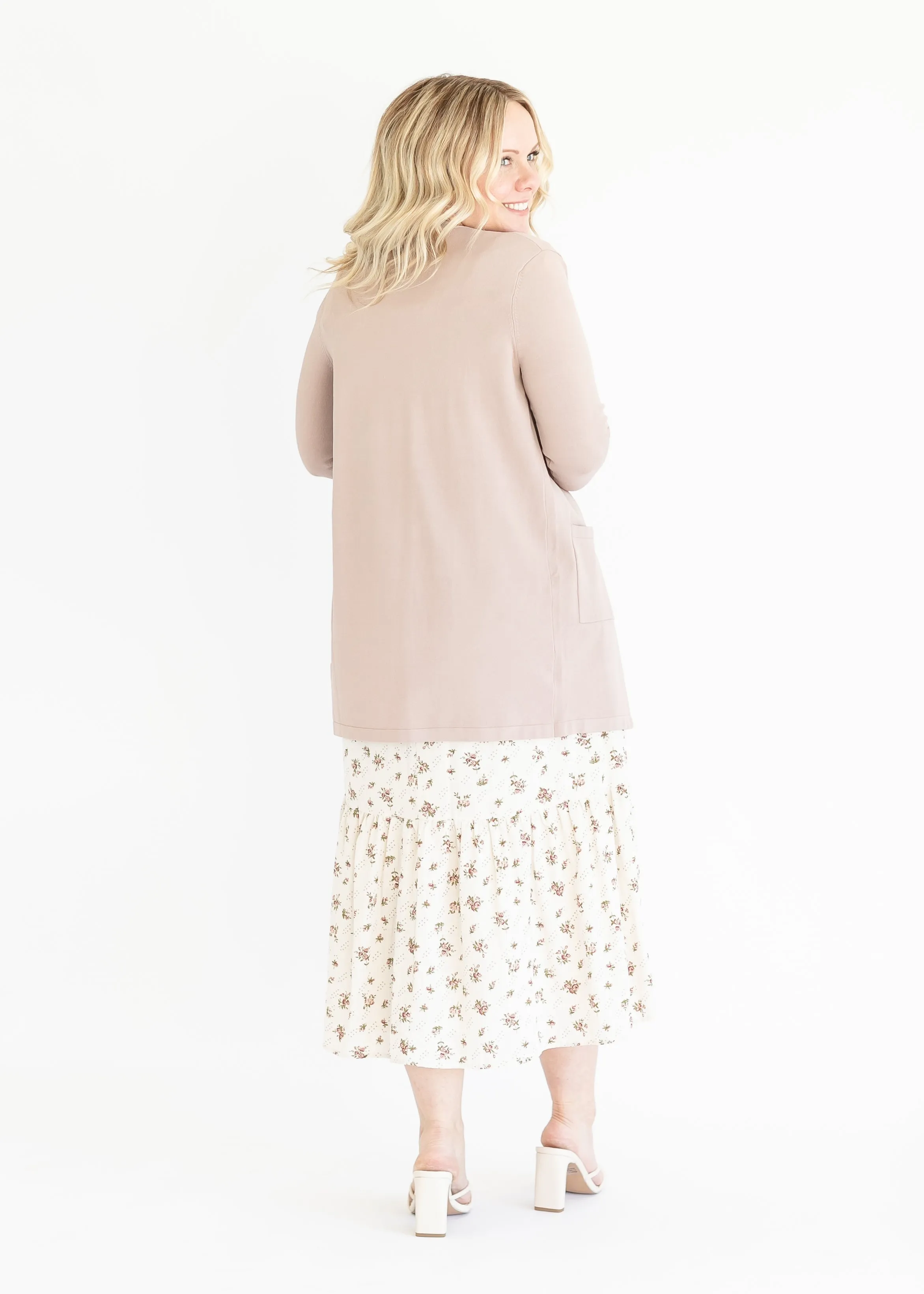 Cally Open Front Cardigan - FINAL SALE