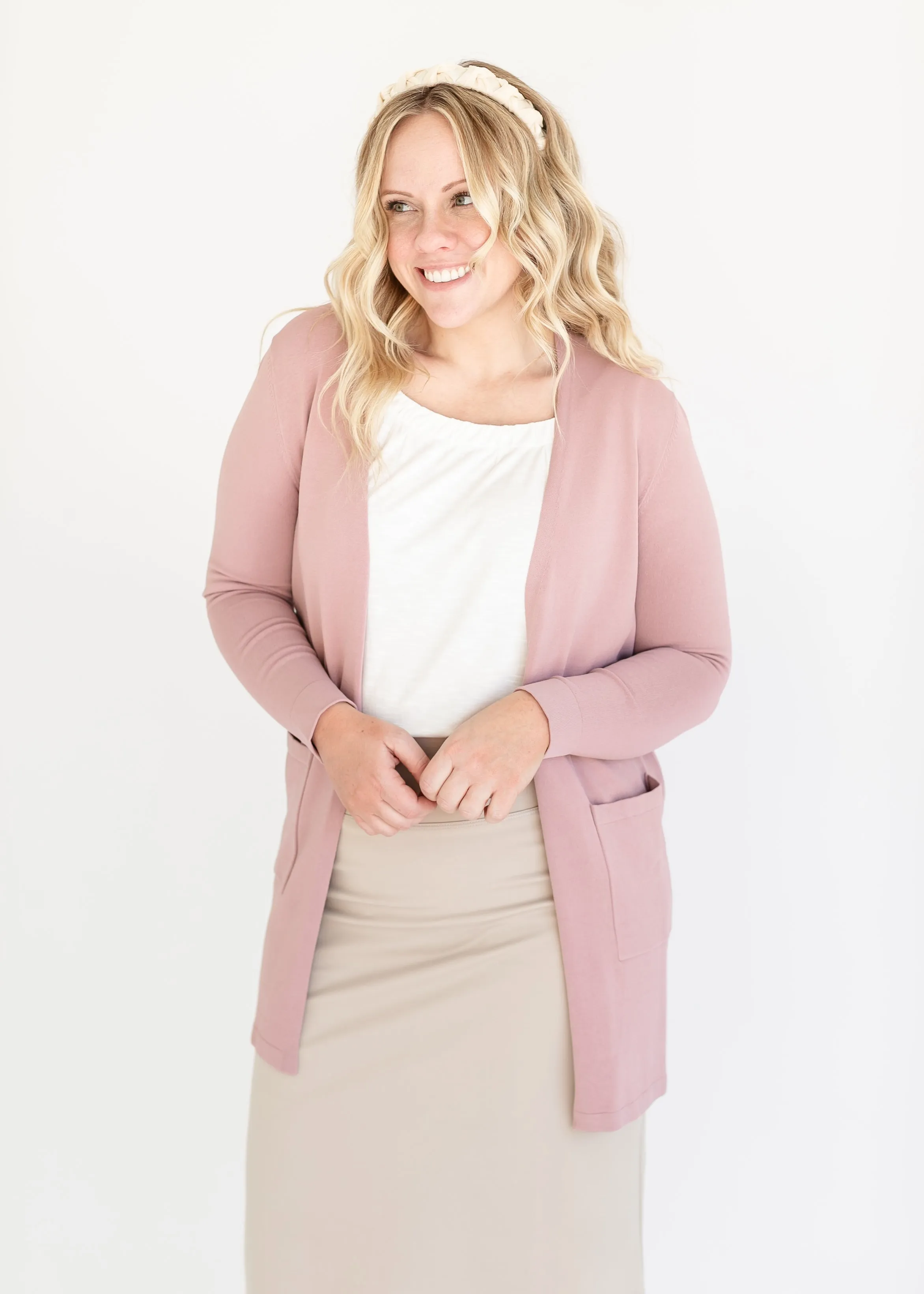 Cally Open Front Cardigan - FINAL SALE