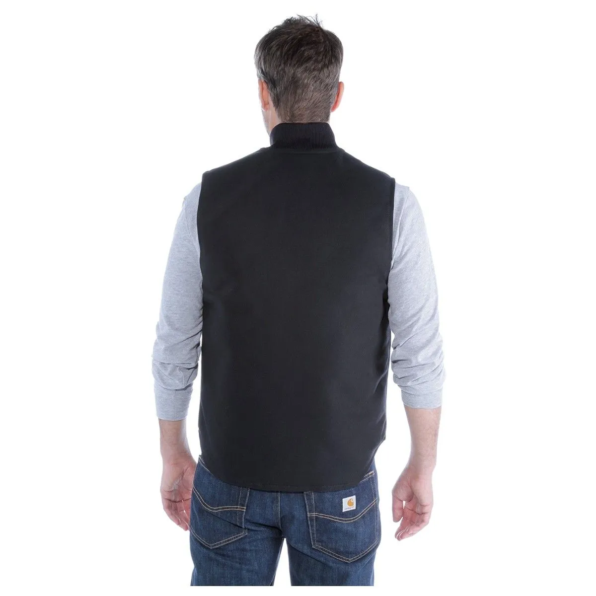 Carhartt&#x20;V01&#x20;Duck&#x20;Vest&#x20;Arctic&#x20;Quilt&#x20;Lined&#x20;V1&#x20;-&#x20;Black