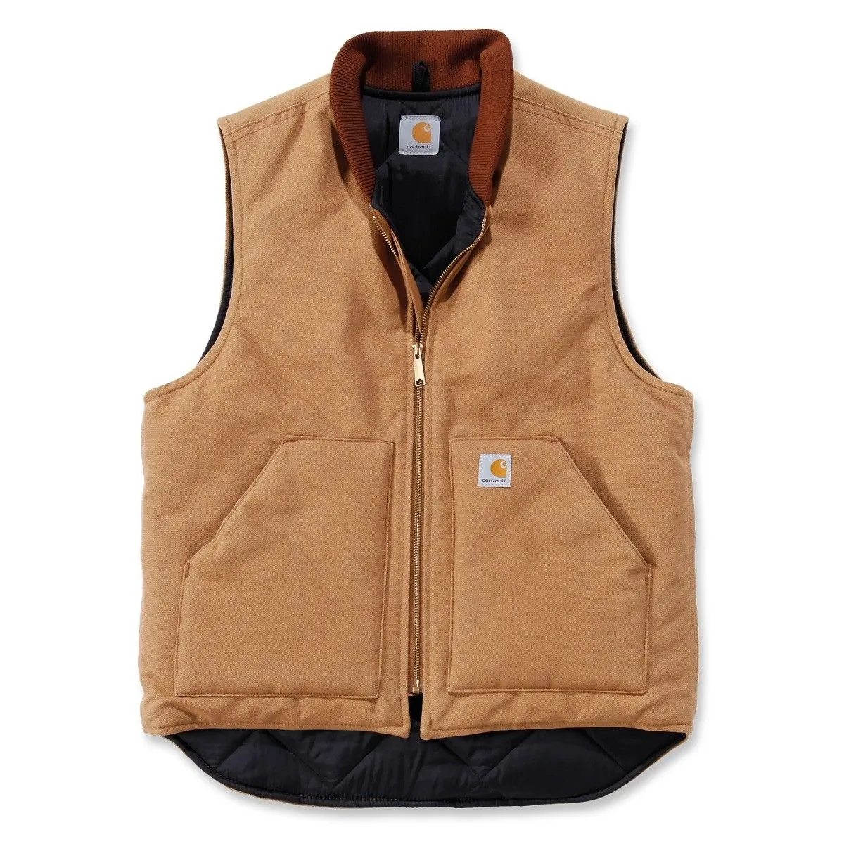 Carhartt&#x20;V01&#x20;Duck&#x20;Vest&#x20;Arctic&#x20;Quilt&#x20;Lined&#x20;V1&#x20;-&#x20;Black