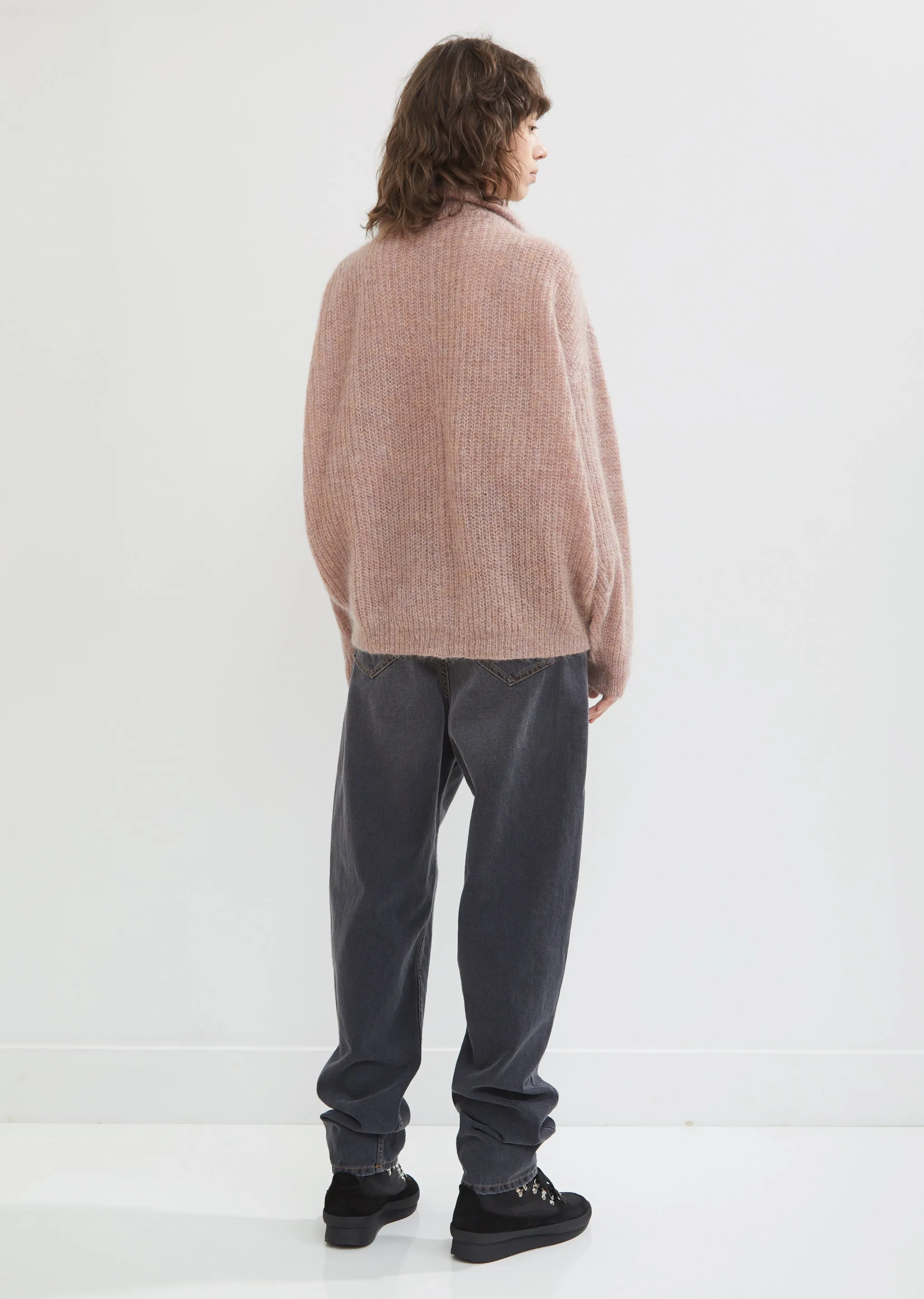 Cyclan Mohair Half Zip Sweater