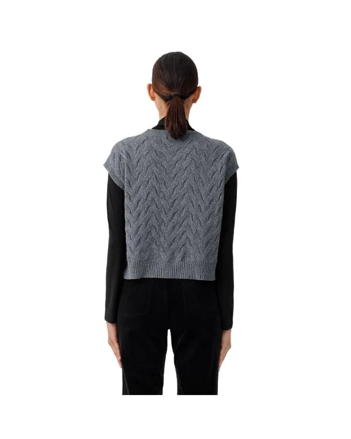 Eileen Fisher Cashmere Sqaure Top