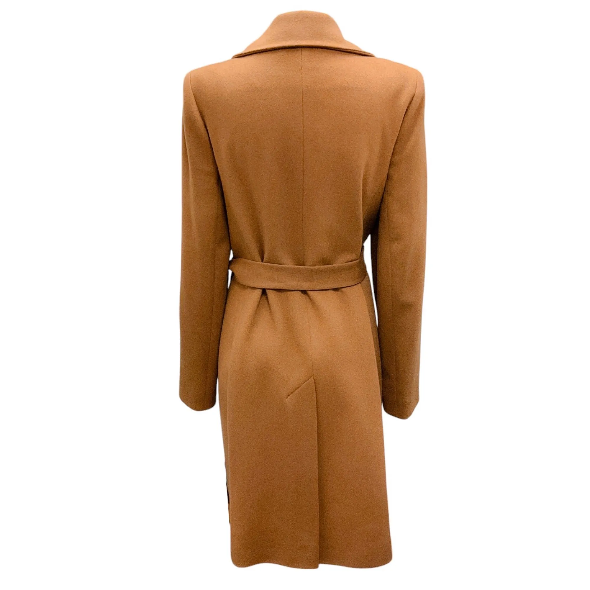 Fleurette Vicuna Belted Cashmere Coat