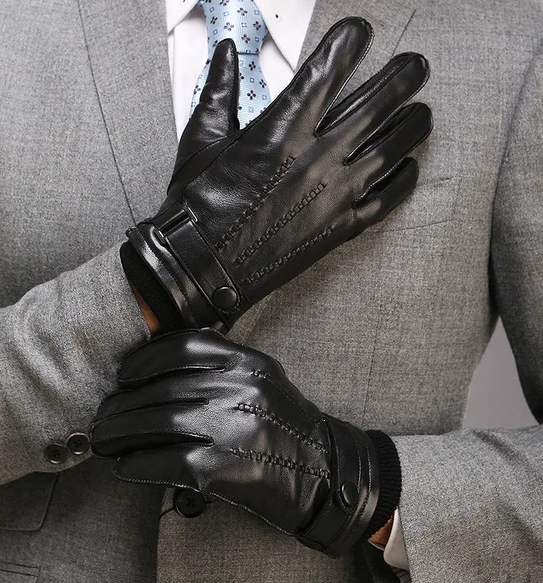 Genuine Sheepskin Gloves with Touch Screen