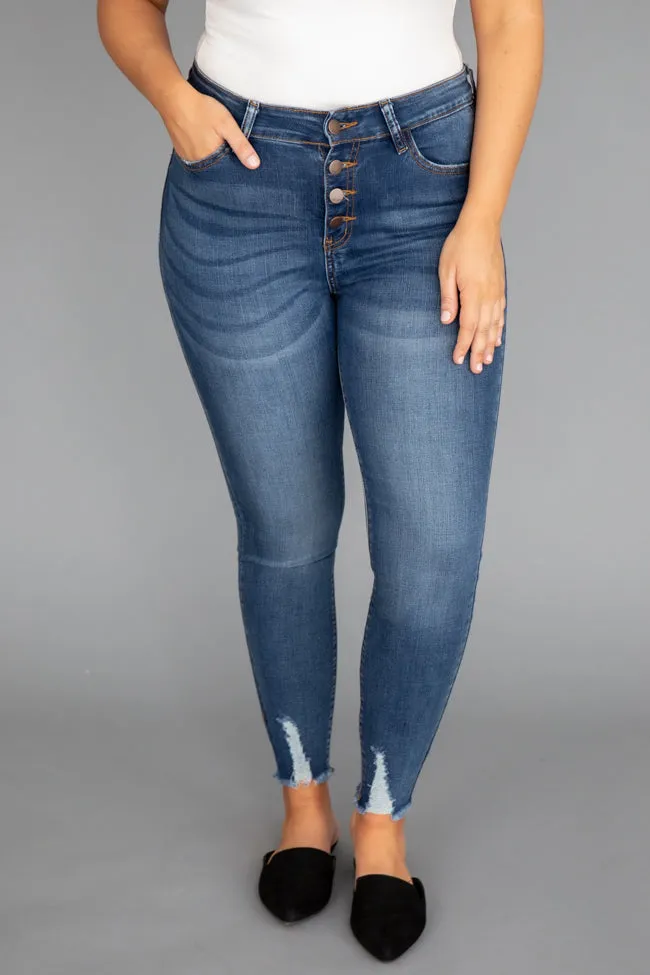 Gianna Distressed Medium Wash Jeans FINAL SALE