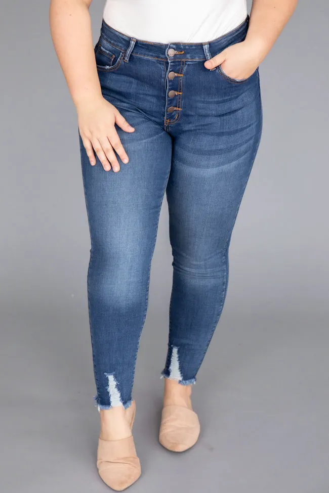 Gianna Distressed Medium Wash Jeans FINAL SALE