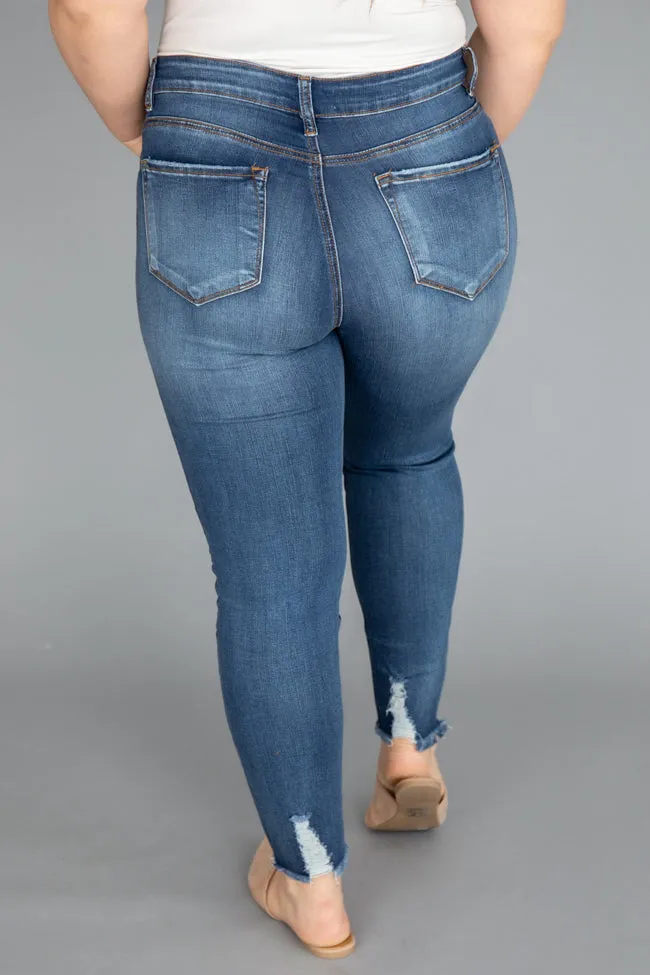 Gianna Distressed Medium Wash Jeans FINAL SALE