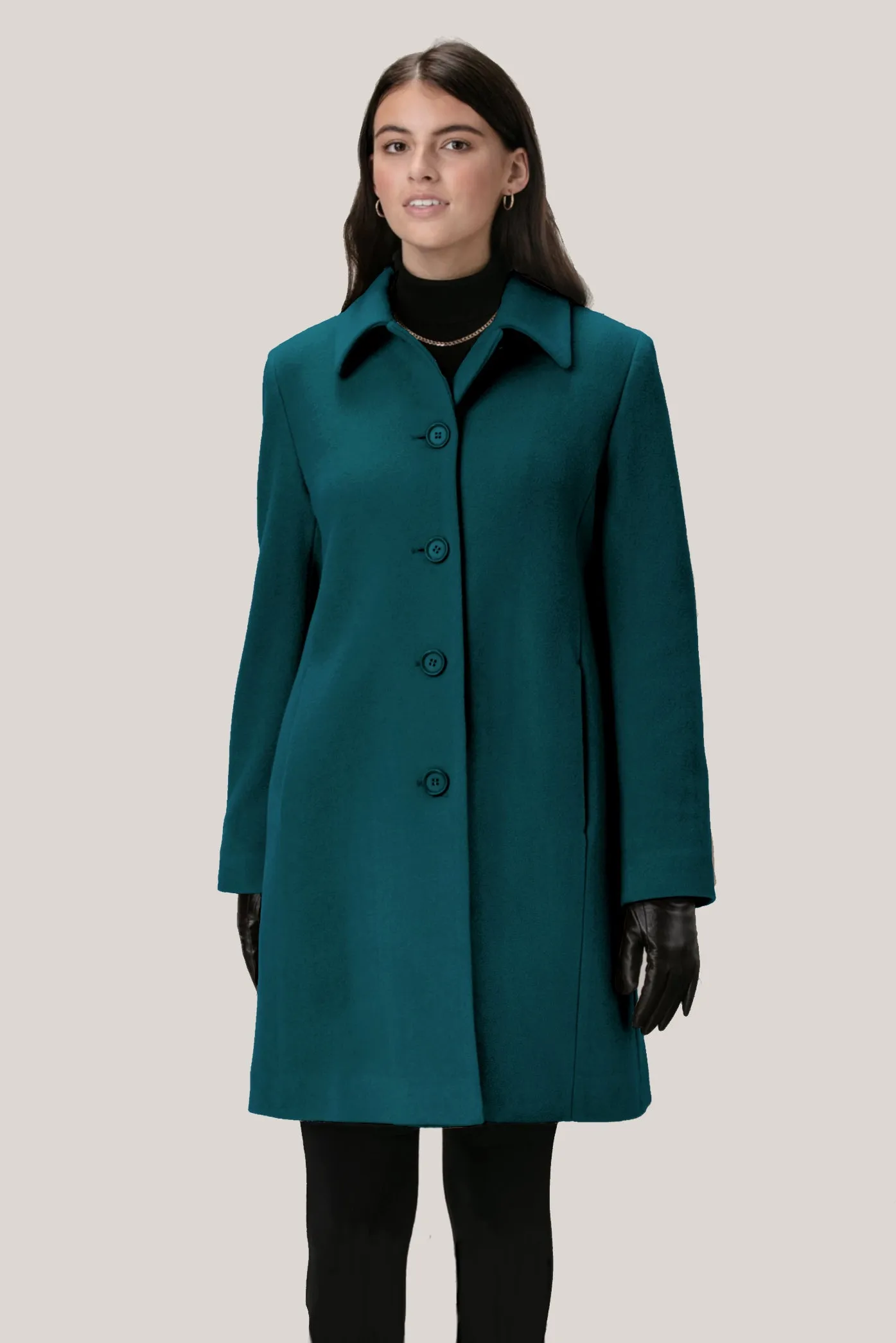 HEATHER Wool & Cashmere 3/4 Coat 3140