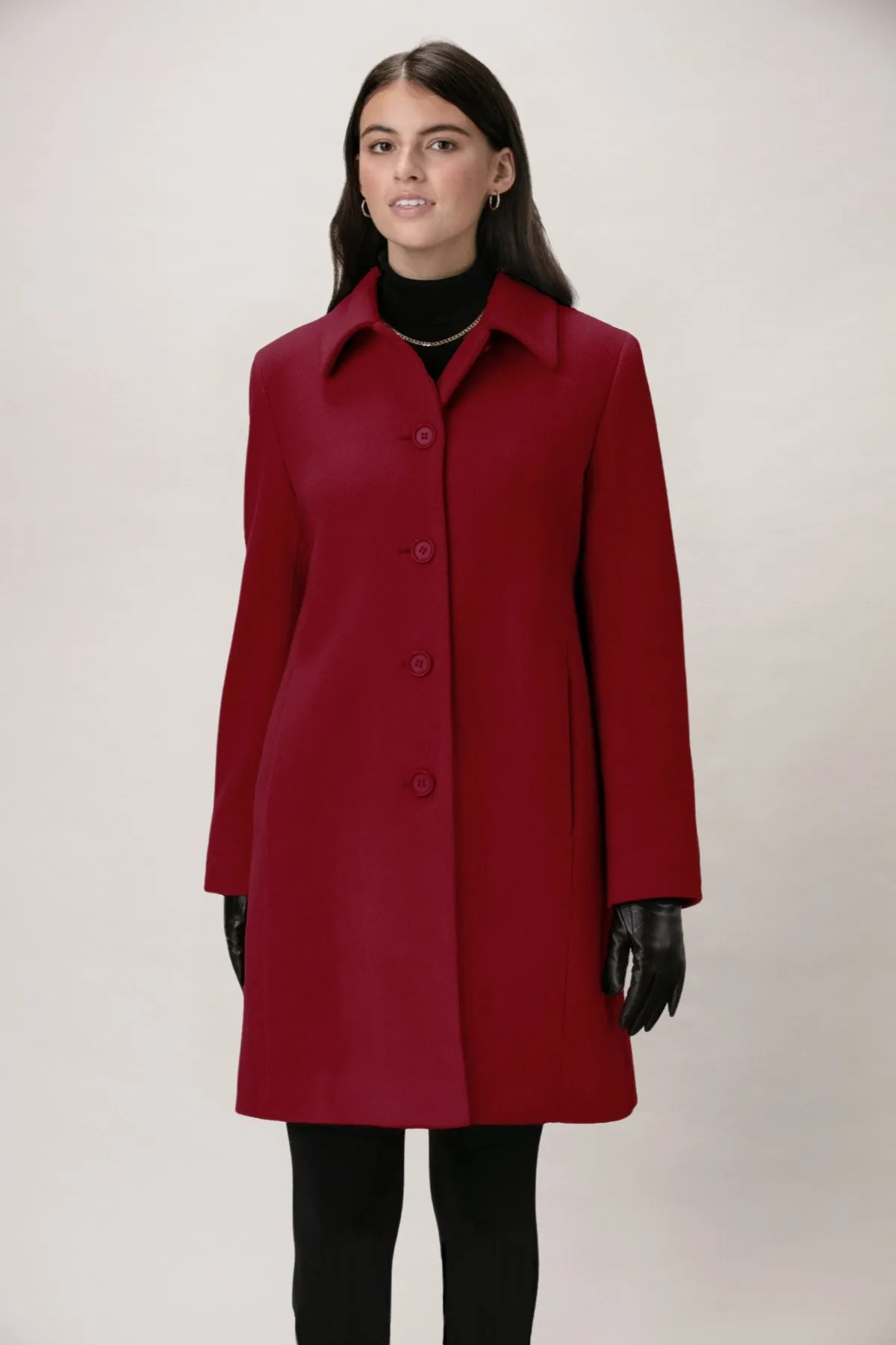 HEATHER Wool & Cashmere 3/4 Coat 3140