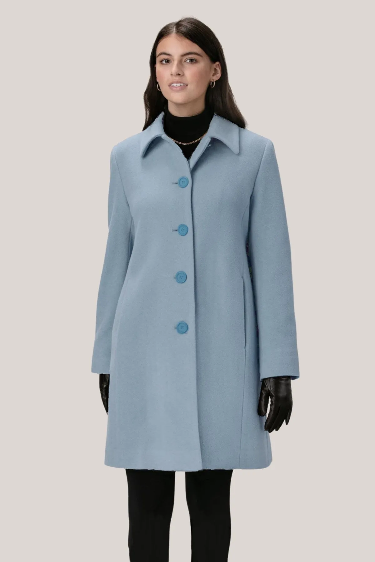 HEATHER Wool & Cashmere 3/4 Coat 3140