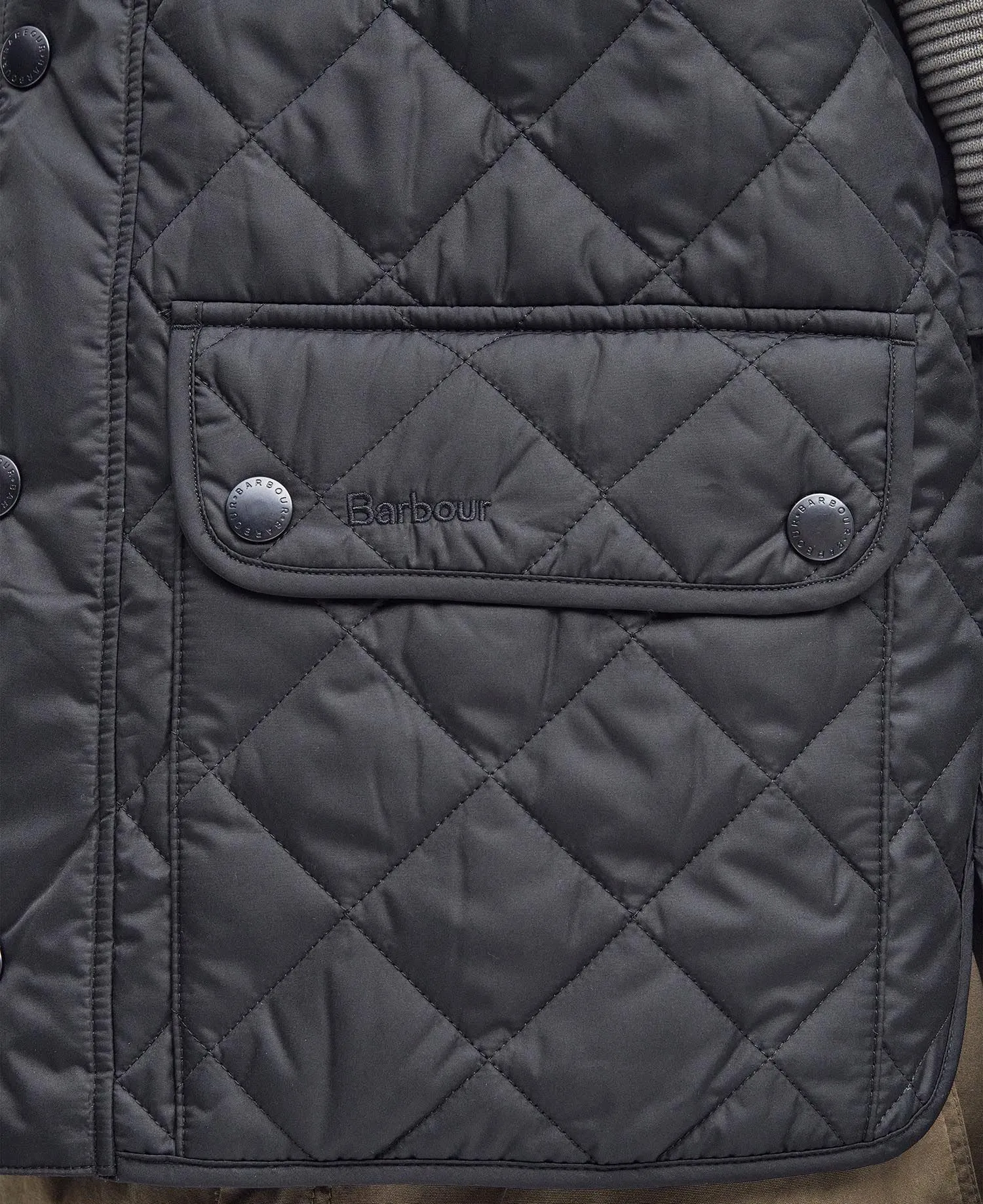 Lowerdale Gilet in Classic Navy by Barbour