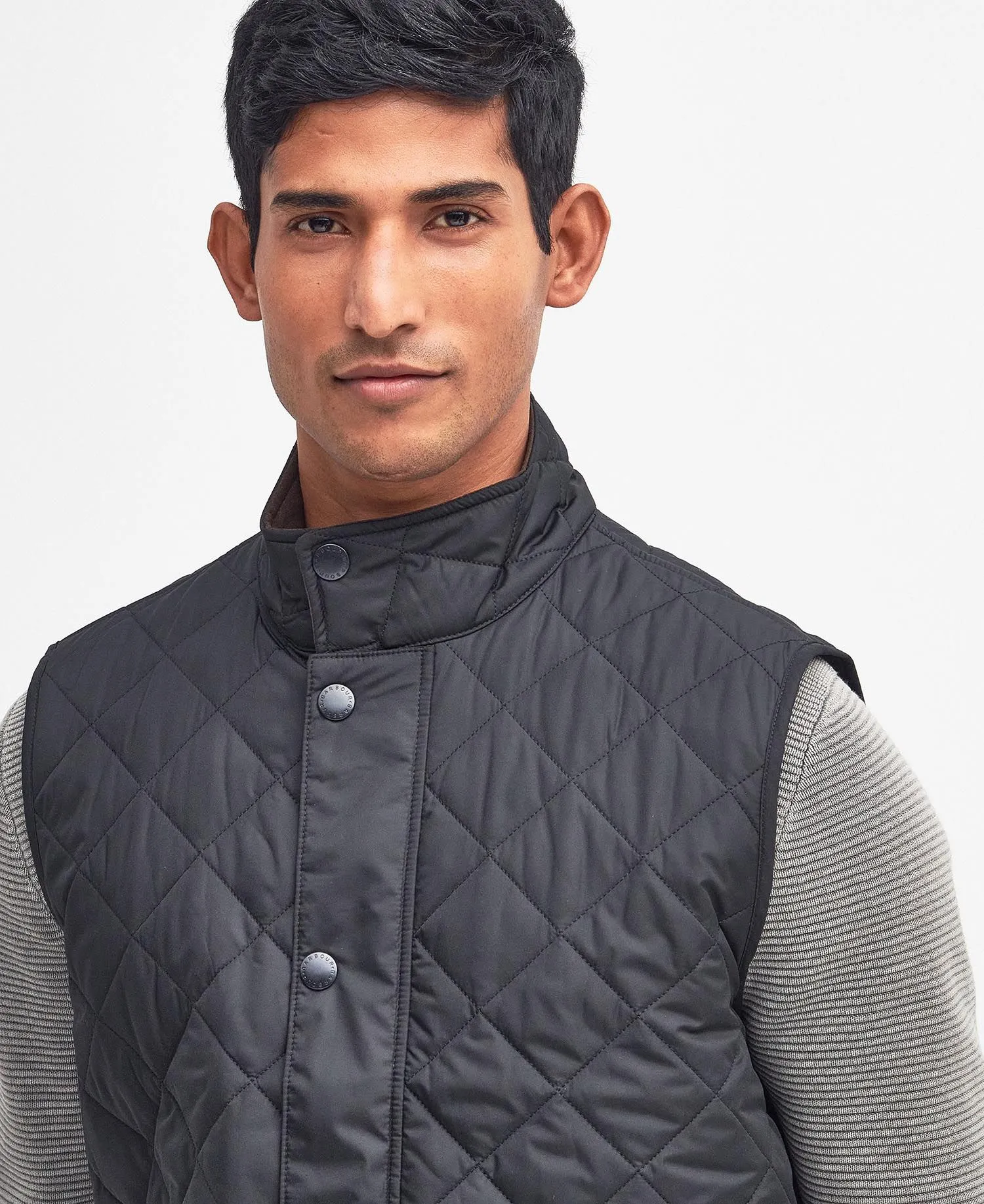 Lowerdale Gilet in Classic Navy by Barbour