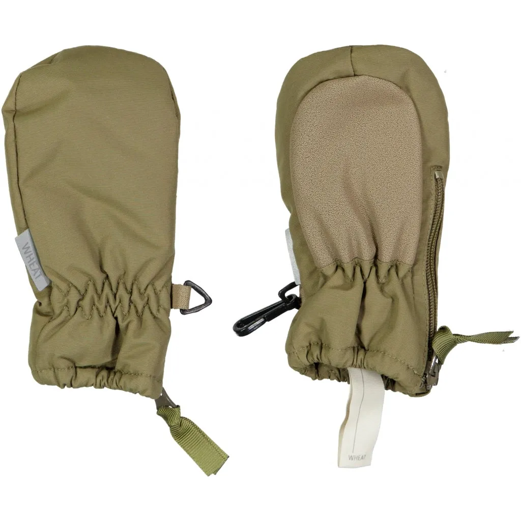 Mittens Zipper Tech - dry pine