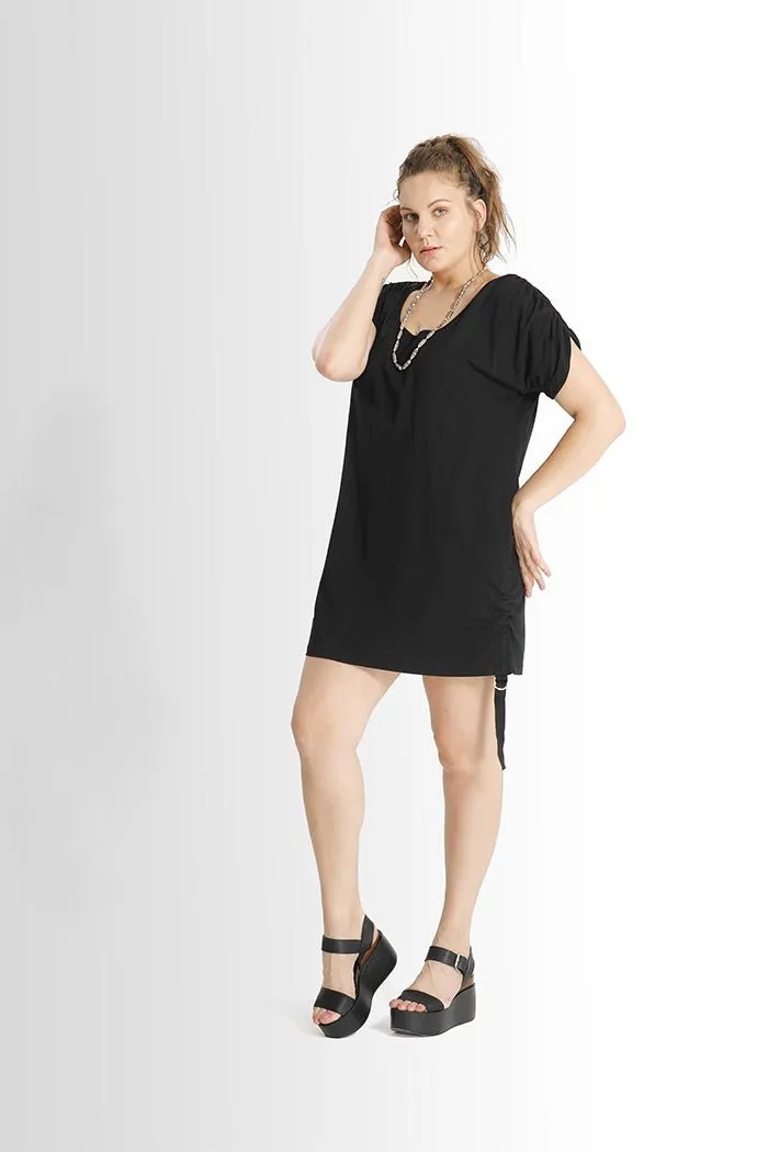 Olivia Scoop Neck Tunic Dress