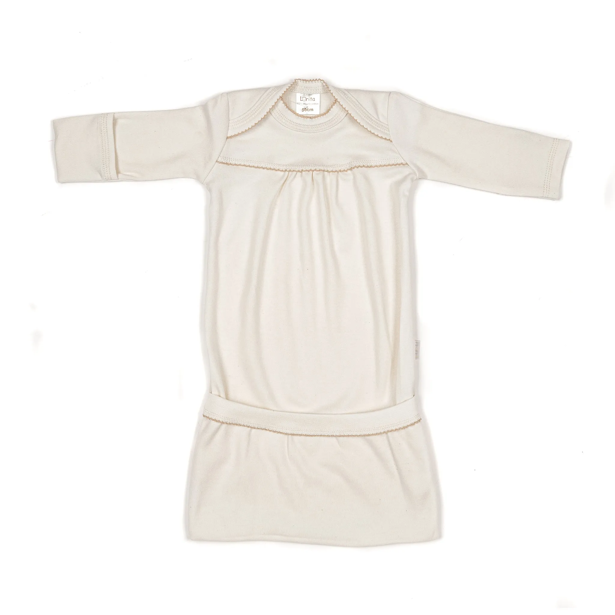 Organic cotton sleeping bag ECRU