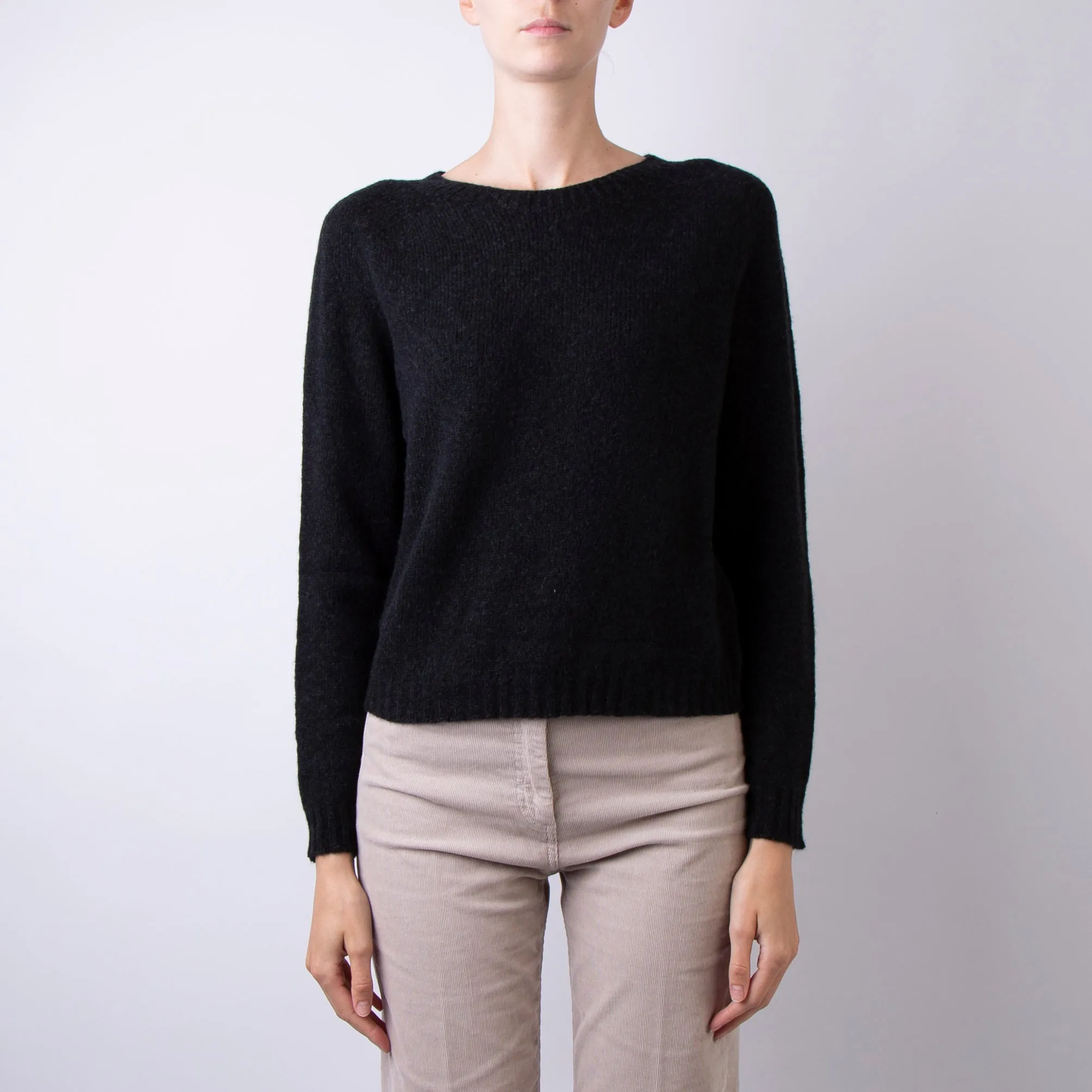 ROBERTO COLLINA SWEATER A36601 09 BLACK