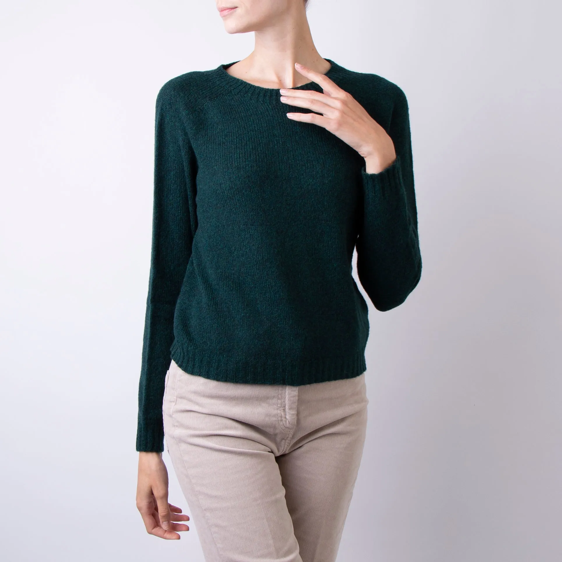 ROBERTO COLLINA SWEATER A36601 25 GREEN