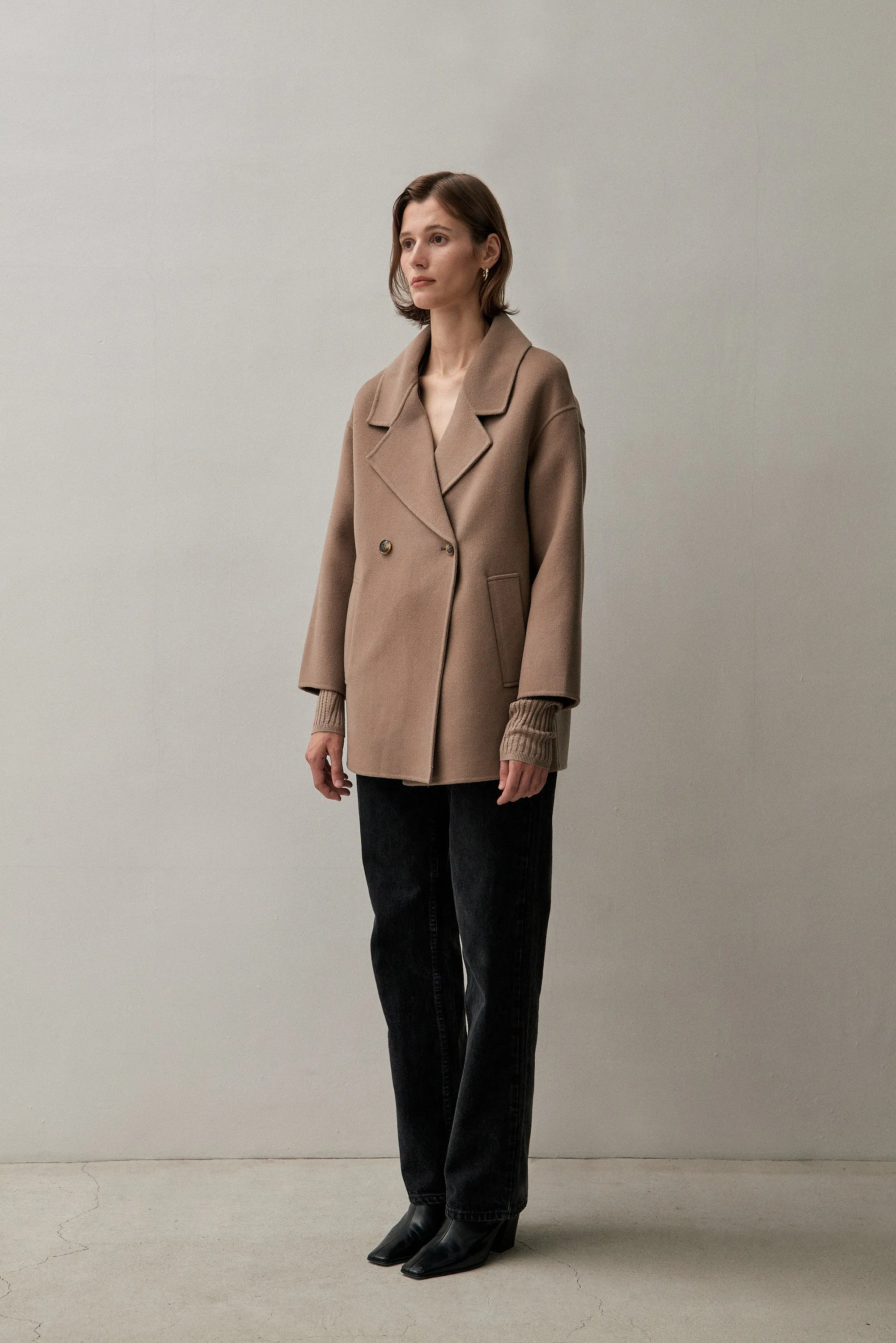 THE LONDON JACKET - TAUPE