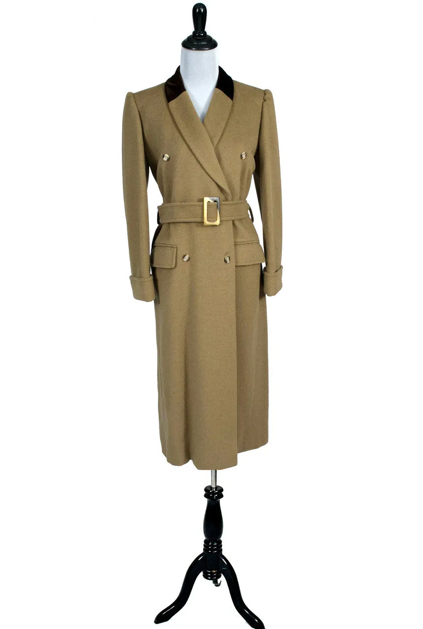 Vintage designer Valentino cashmere wool coat