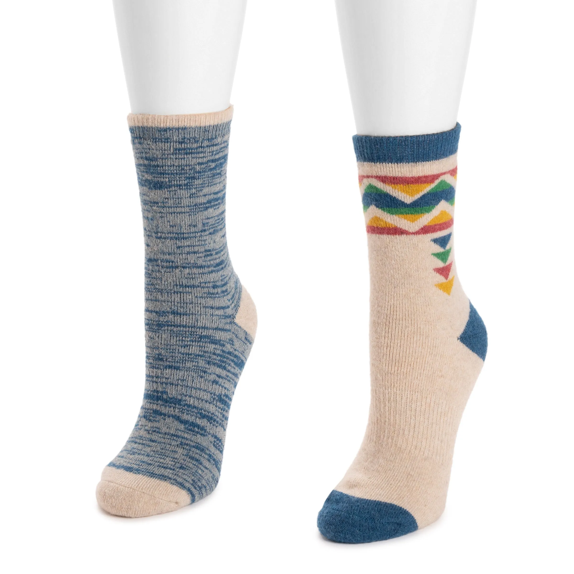 Women's 2 Pair Pack Wool Crew Socks