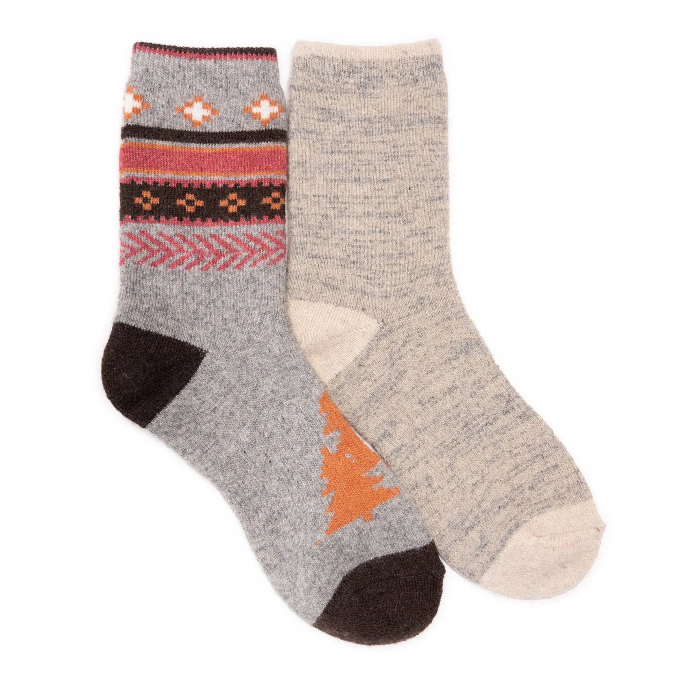 Women's 2 Pair Pack Wool Crew Socks