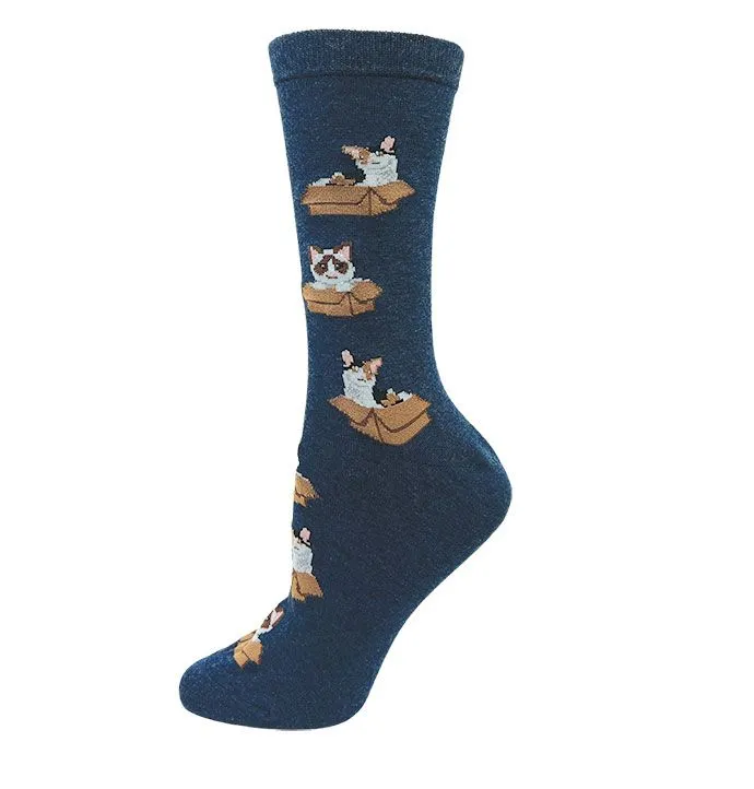 Women's Cat Socks (4 Designs)