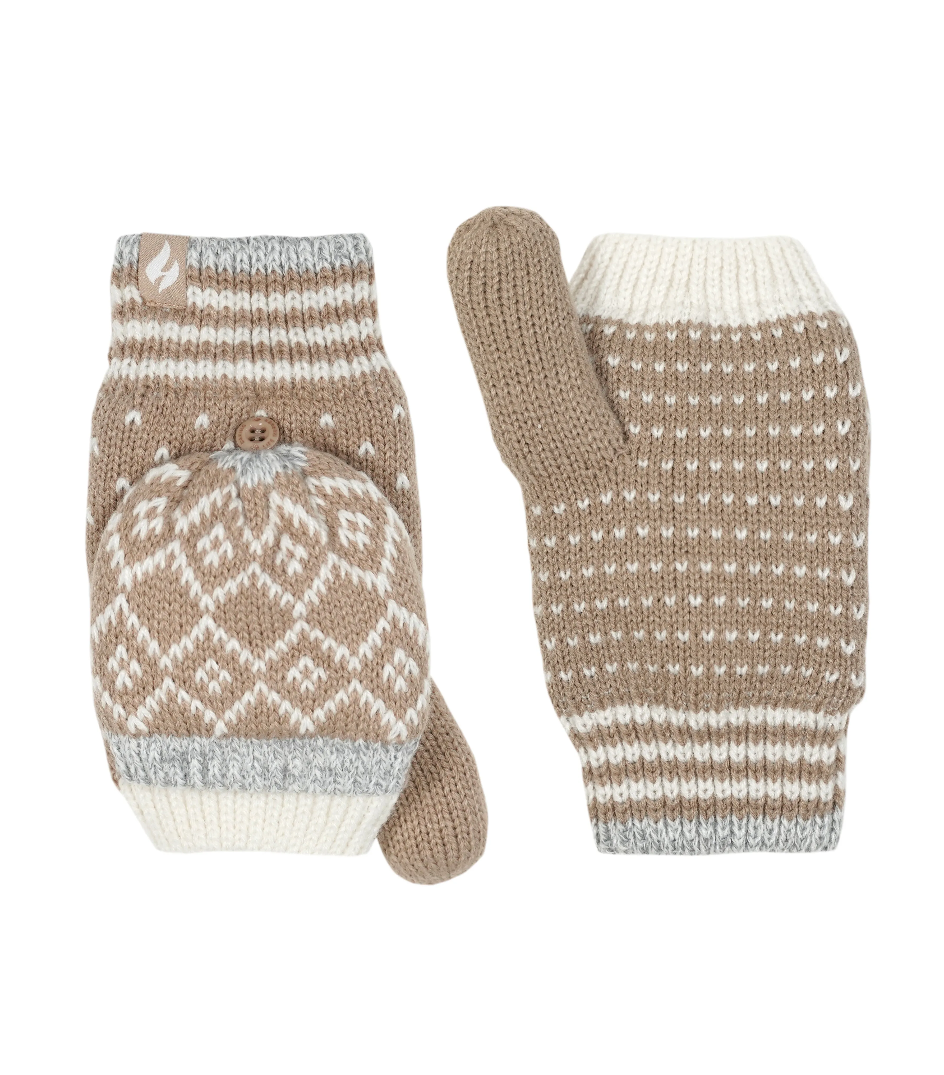 Women's Vienna Fairisle Converter Mittens