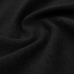 Wool Suiting Medium Weight Design-1 Black Wool Felt